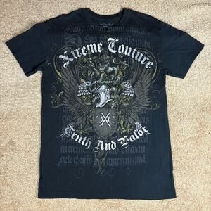 Xtreme Couture Truth And Balor Black T Shirt Men’s Sz L Preowned